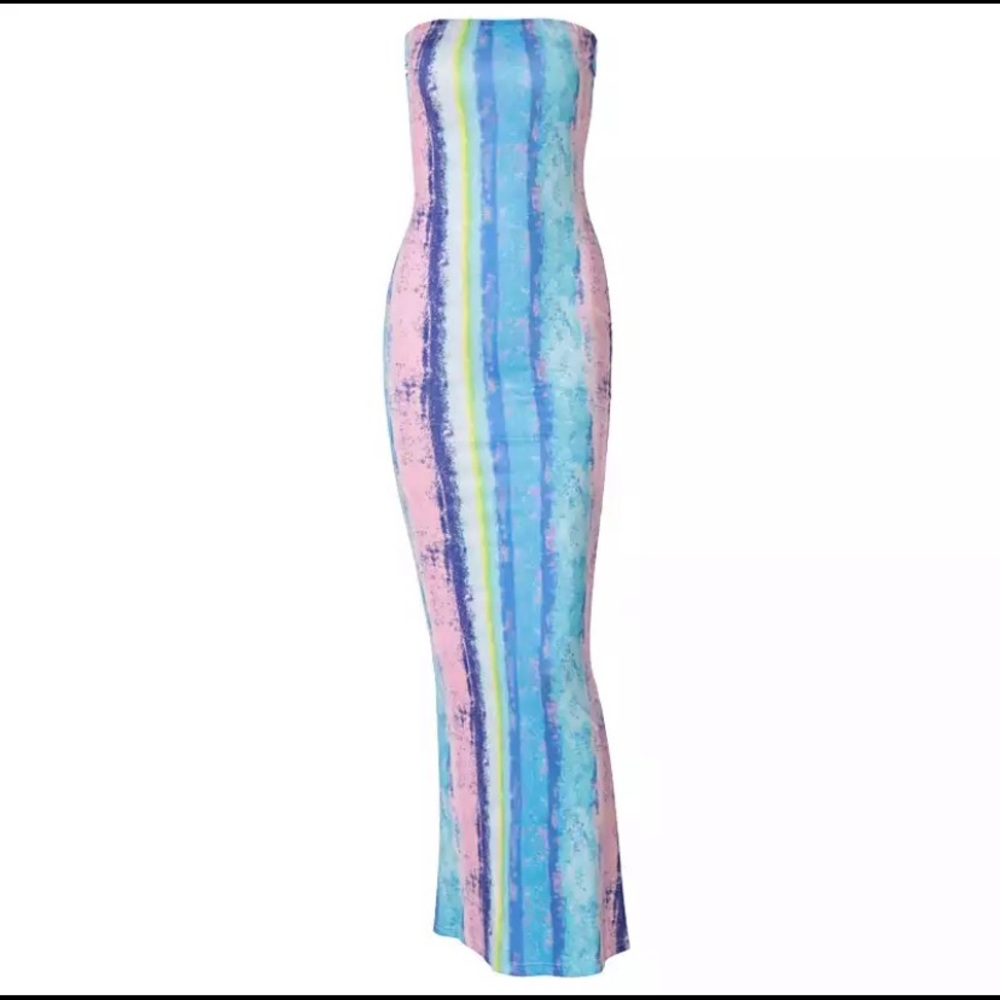 tie dye dress